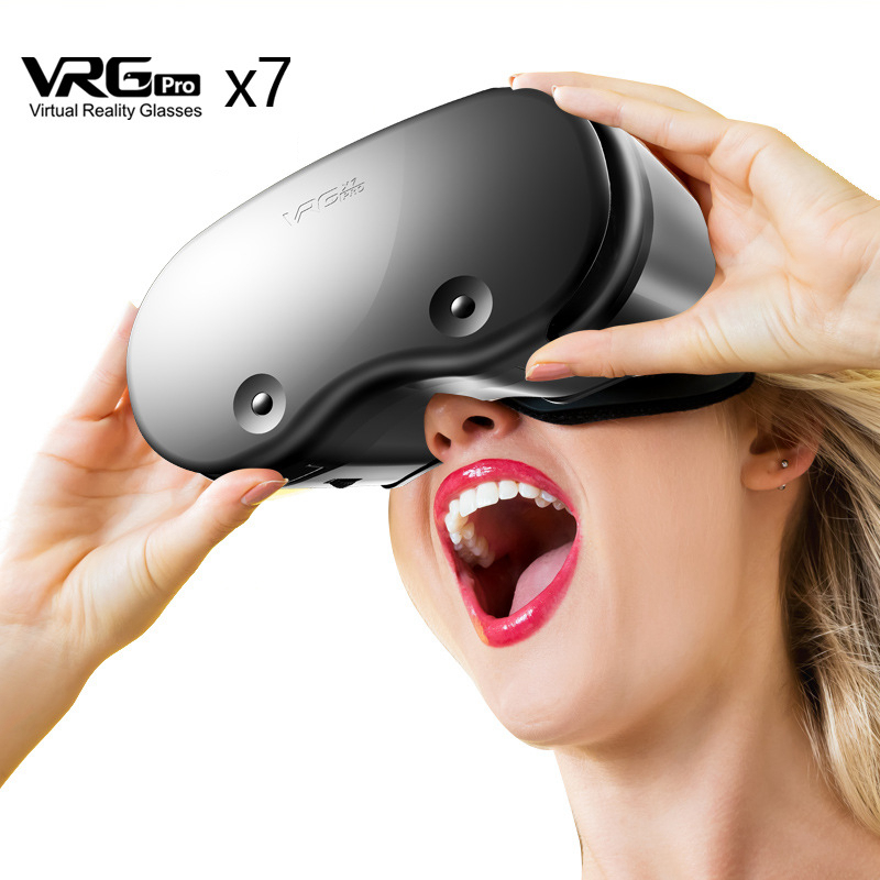 VR 3D Helmet Glasses Box VR Headset Virtual Reality Devices For 5 to 7 Inch Smartphones Binoculars Gaming Movie Video Game