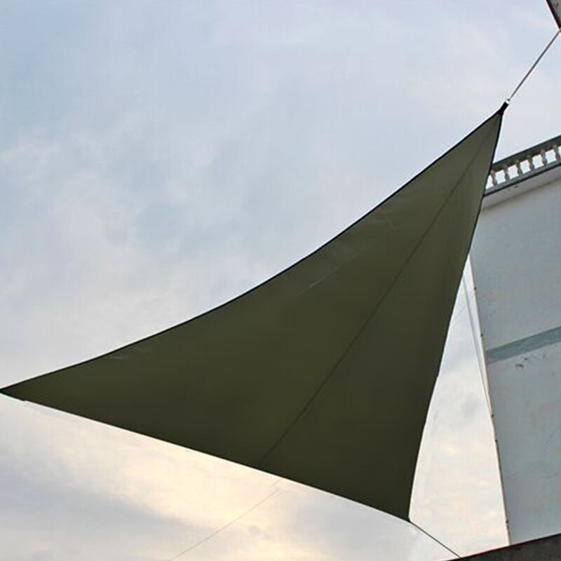 Utendørs markise parasol seil vanntett terrasse markise utendørs hage terrasse toppdeksel
