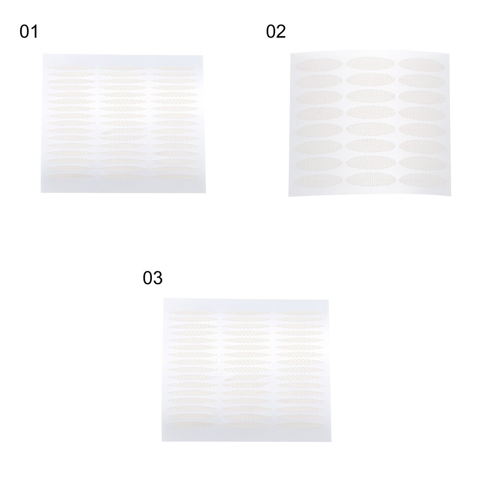 240Pcs Onzichtbare Dubbele Vouw Ooglid Sticker Magic Lace Fiber Ooglid Tape Transparante Grote Ogen Zelfklevende Make-Up beauty Tool