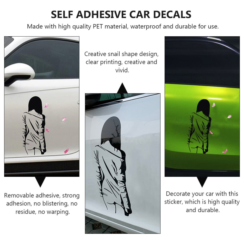 2 stuks stickers, praktische decoratieve autostickers, autostickers voor auto's