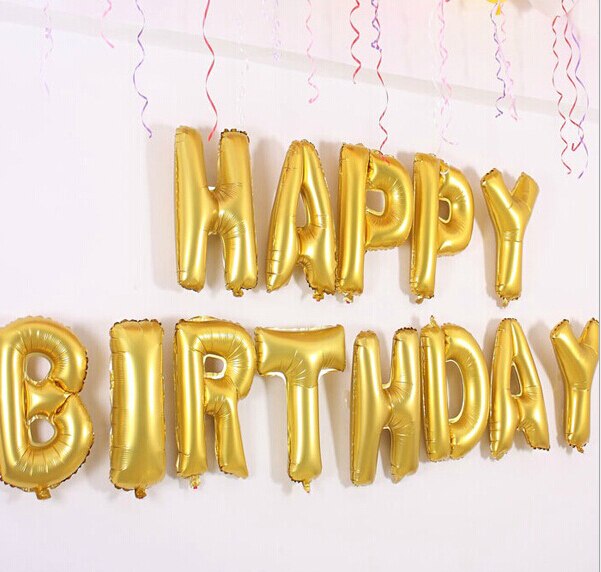 4 Stks/set 40 Inch Zilver/Gouden Alfabet Letters Ballonnen Folie Ballon Verjaardag Jaar Party Bruiloft Decoratie Ballon