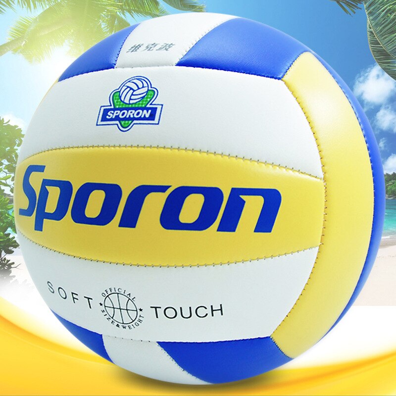 1 Stuk Pvc Zacht Volleybal Professionele Training Concurrentie Bal Maat 5 Strand Team Games Handbal Indoor Outdoor