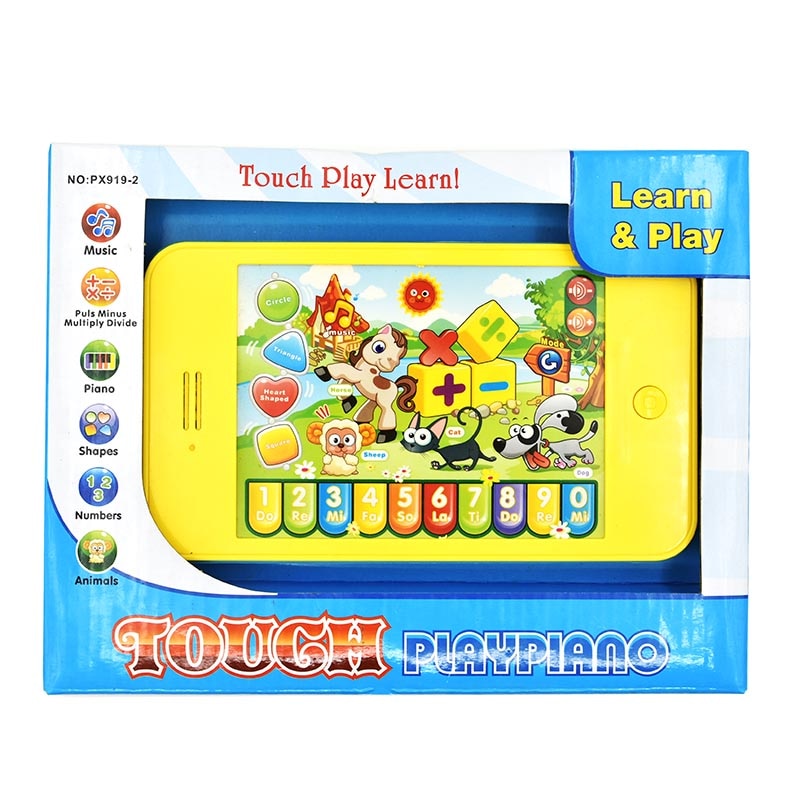 Educational Toys for Children's Tablet Computer English Language Learning Y-Pad Kids Baby ABC Touch Play Learn Toy