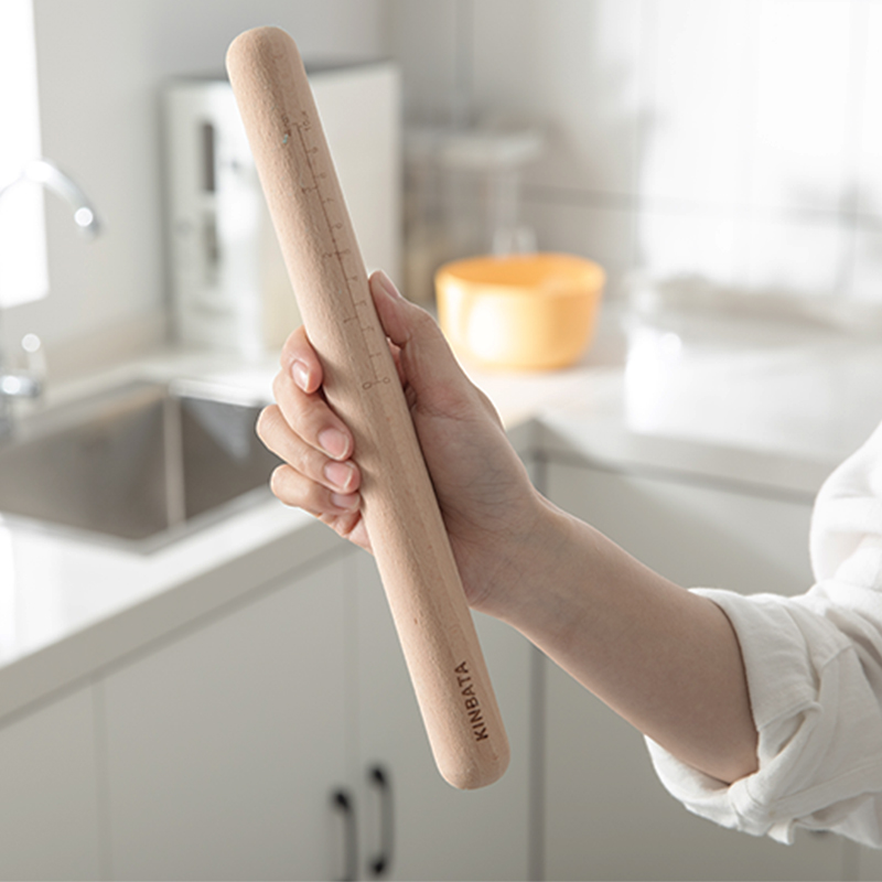 Japan Küche Holz Nudelholz Küche Kochen Backen Werkzeuge Zubehör Handwerk Backen Fondant Kuchen Dekoration Teig Rolle