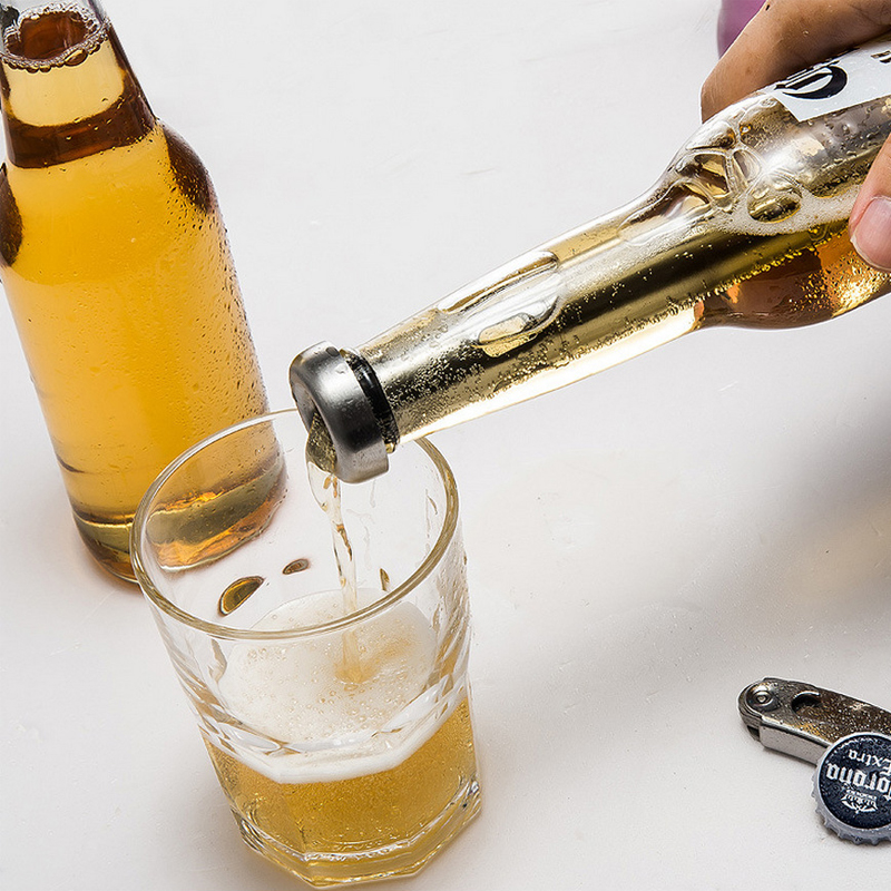 1 PC Magic Bier Koeler Rvs Whisky Bier Wijn Chiller voor Bar Keuken Sap Drank Koeling Staaf Ijs Stok bar