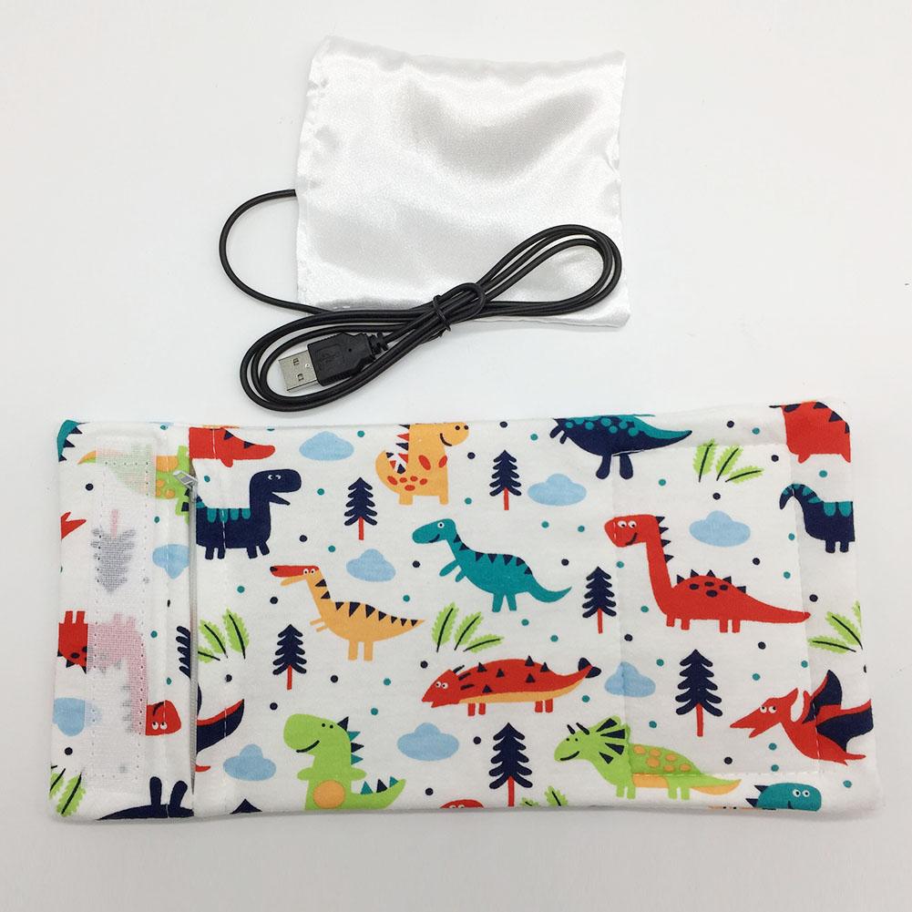 Juego de aislamiento térmico para biberones, portátil, USB, para exteriores, calentador de temperatura constante, leche para bebé, suministros de cuidado infantil