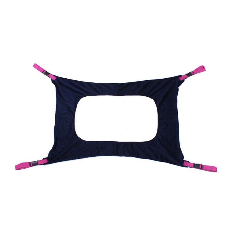 Columpio desmontable para bebé, hamaca portátil plegable de algodón, cama para dormir, Columpio de jardín para exteriores AN88: Azul