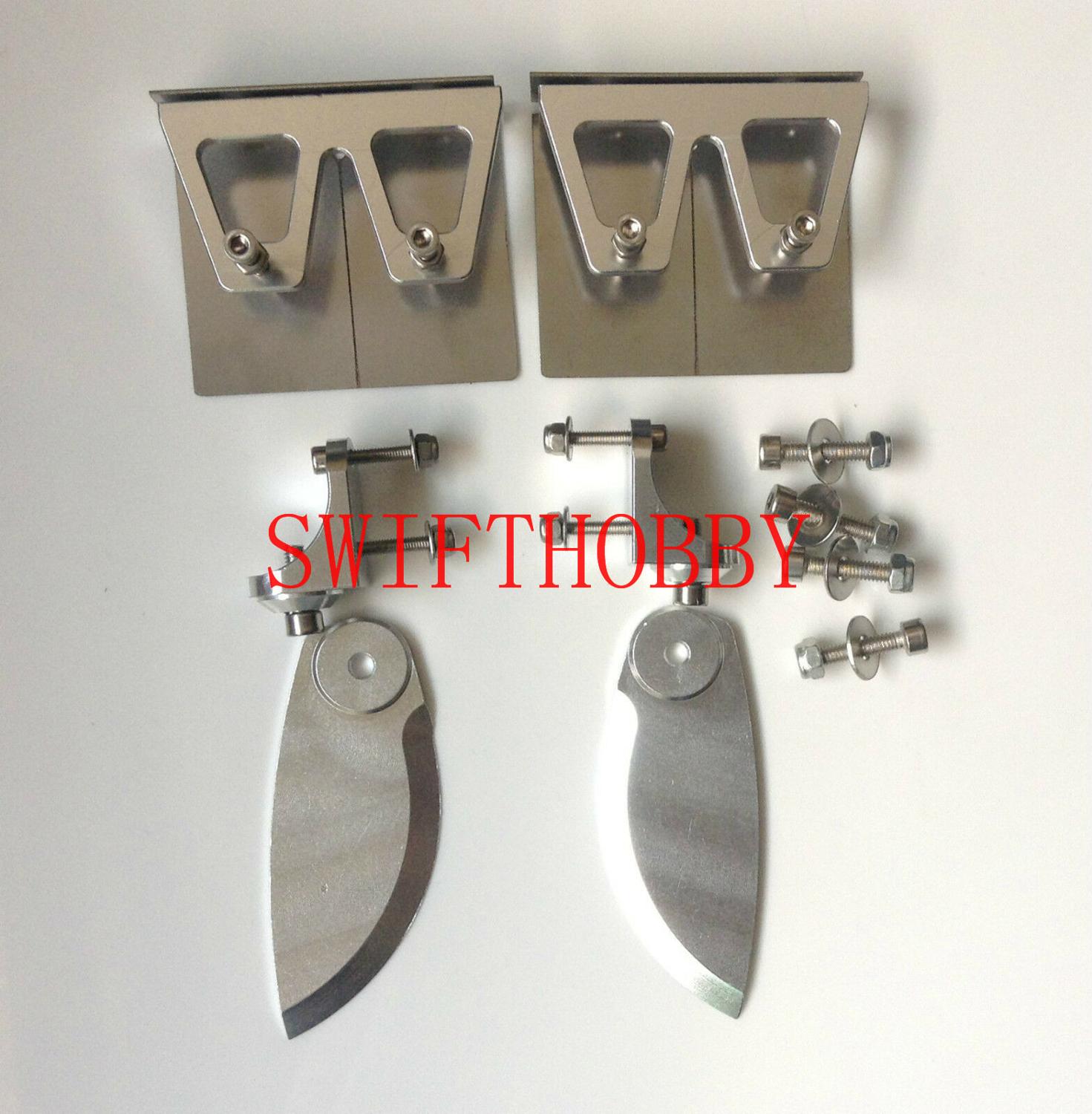 1 Set CNC Trim Tabs & turn fins combo for 32"-42" rc boat