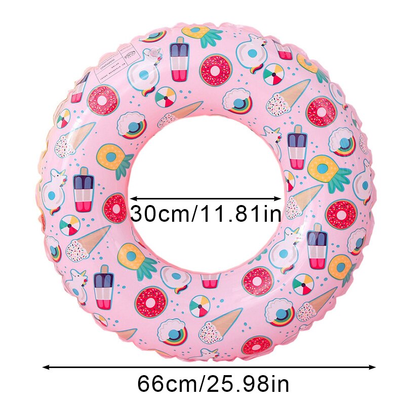 Inflatable Circle For Children Swimming Pool Accessories Circle For Swimming Children Swimming Ring Children&#39;s Inflatable Circle: pink 80