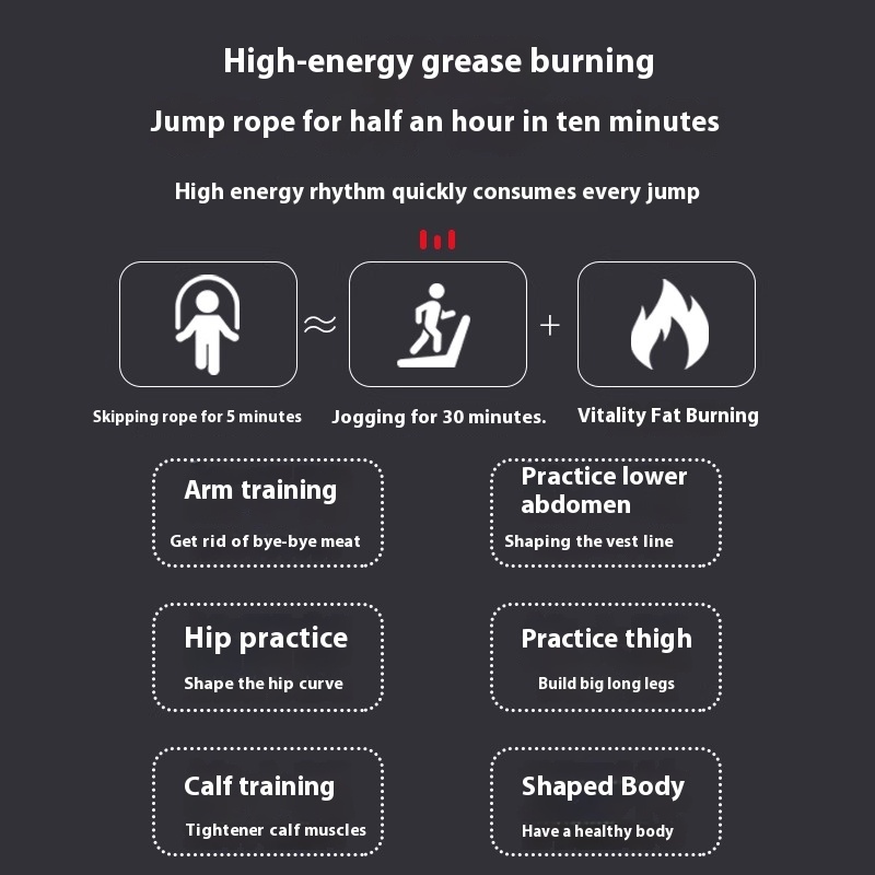 Corde à sauter professionnelle sans enchevêtrement, vitesse rapide, poignée en mousse, corde à sauter réglable en acier, gymnastique, Fitness, corps mince