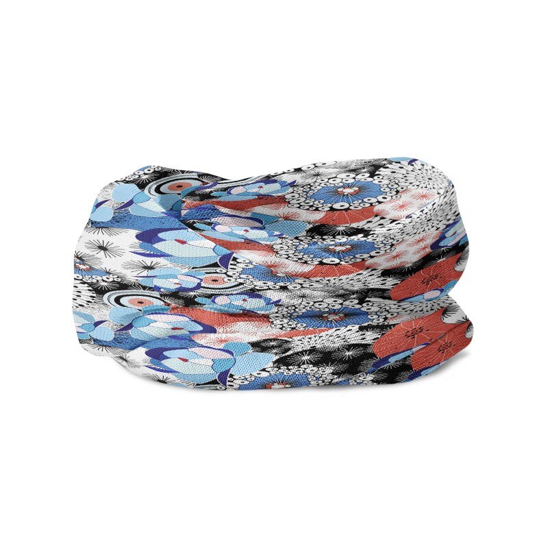 Bufanda deportiva de estilo japonés para mujer, pañuelo de compresión a prueba de viento para la cabeza, Perfecto para escalada, pesca y cuello