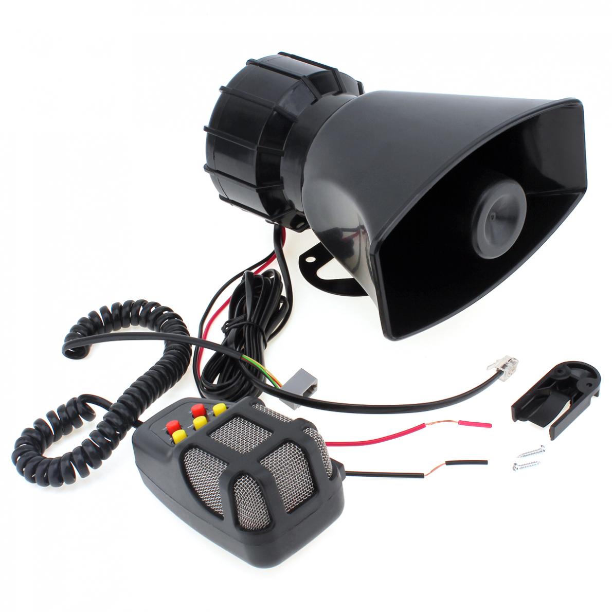 4 Geluid Luid 110db 30w 12v Alarm Vlam Hoorn Sirene Luidspreker Voor Auto Motorfiets Rv
