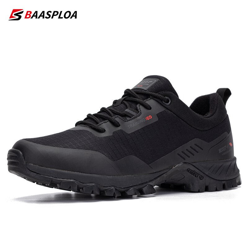 Baasploa Neue Männer Anti-Rutsch Verschleiß Beständig Wanderschuhe Wasserdichte draussen Reise Schuhe Sneaker Bequeme Männliche Schuhe