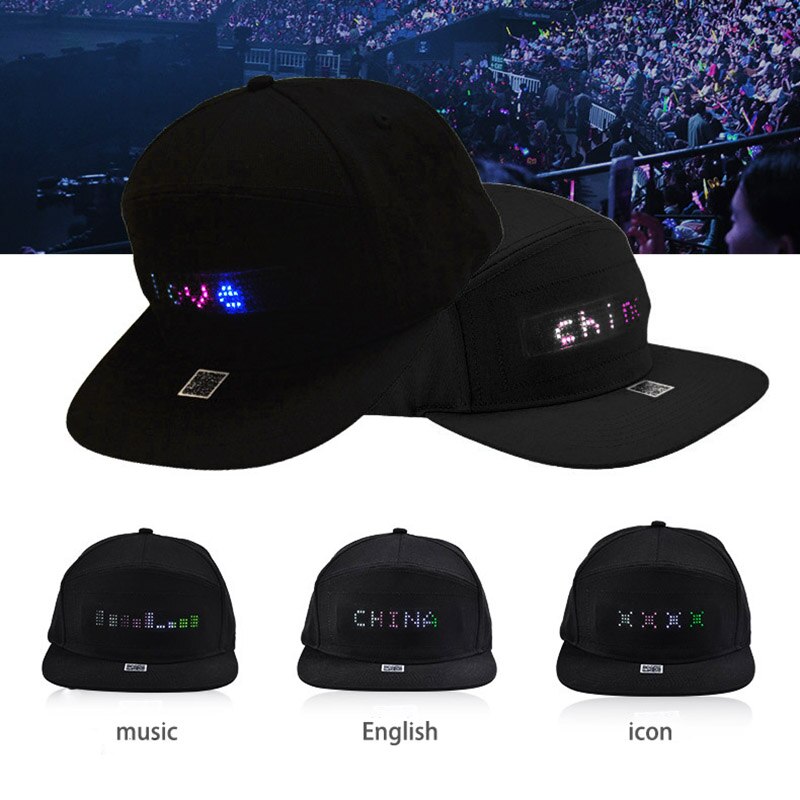 Led-koplampkap, warm verlichte koplamp, usb-oplaadbaar, verlichte hoed, buiten, avondsport, vissen, kamperen, duurzame hiphophoed