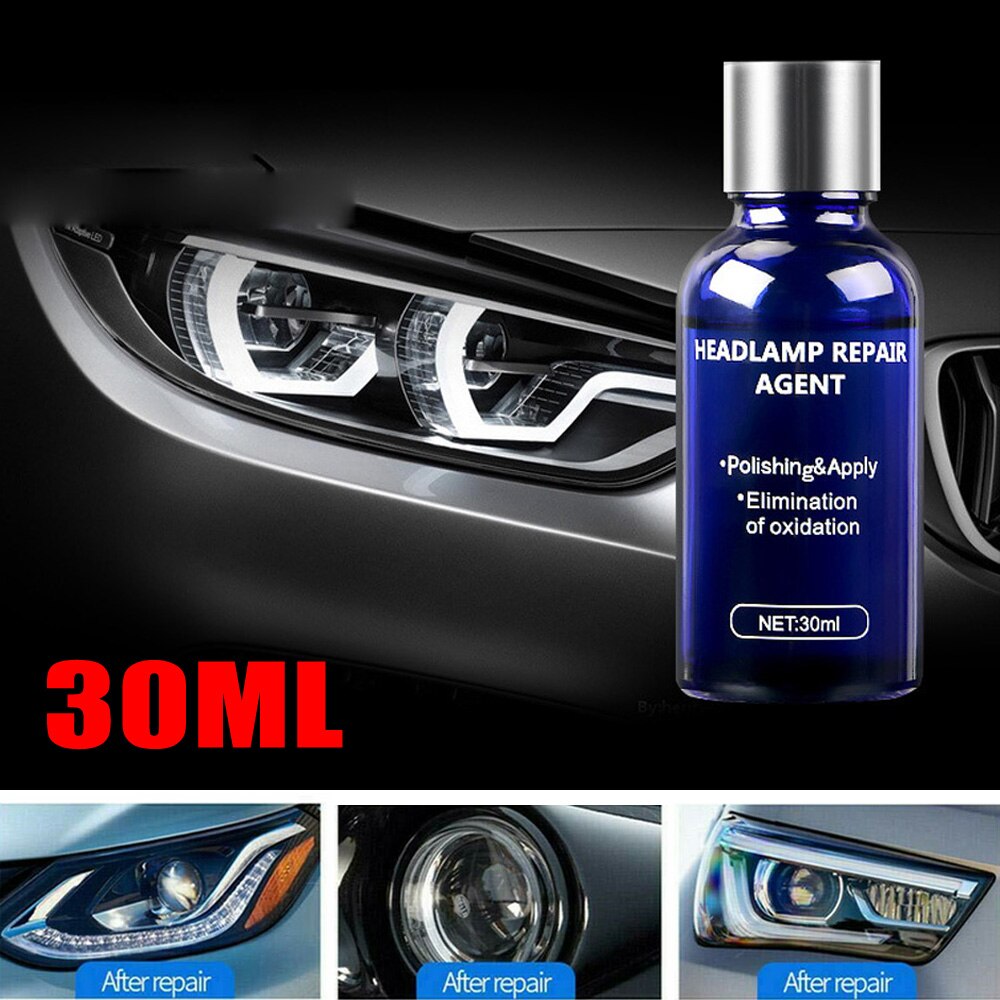 Coating Headlight Repair Agent Cleaner Waterproof Detailing Tool Set Car