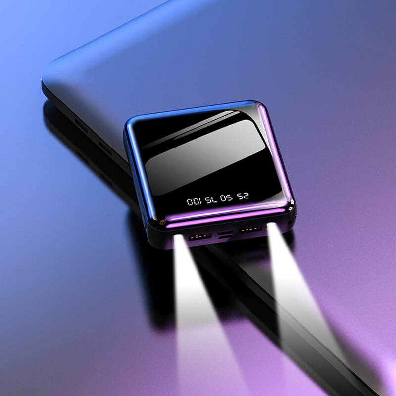 Voor Xiaomi Power Bank 20000Mah Draagbare Oplader Dual Usb Mi Externe Batterij Bank Telefoon Oplader Power Bank Voor Mobiele telefoons