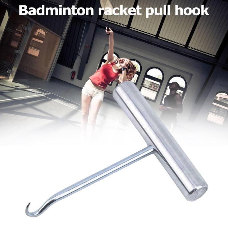 1pcs Racquet Sports Stringing Tool Racket String Assistance Badminton Squash For Tennis Puller Badminton Equipment T3X9