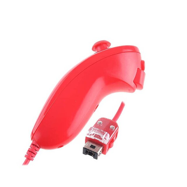 2 in 1 Wireless Remote Controller for Nunchuk Nintendo Wii Built-in Motion Plus Gamepad with Silicone Case Motion Sensor: as picture 5
