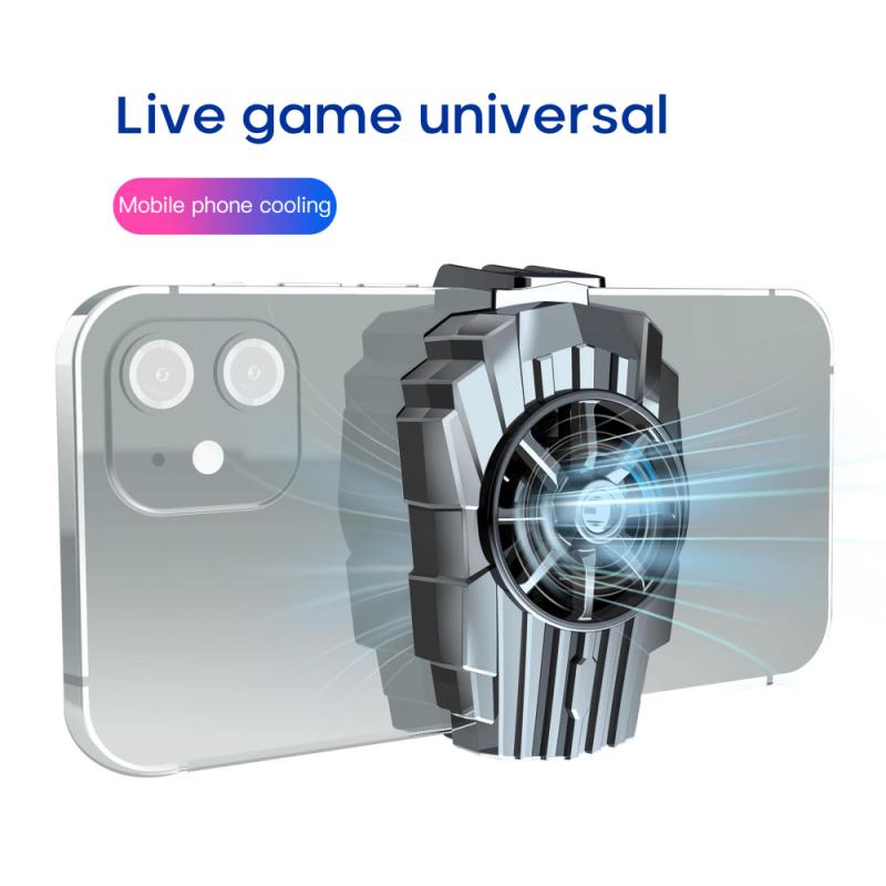 Universal Mobile Phone Game Cooler System Cooling Fan Gamepad Holder Stand Radiator For Xiaomi Huawei Samsung Iphone