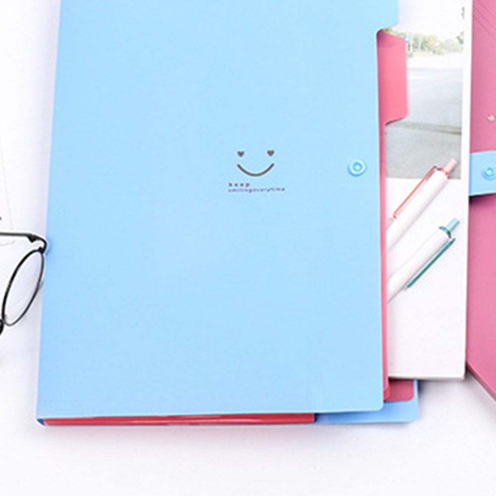 Büro Kunststoff Ordner Multi Tasche Organizer A4 Datei Erweiterung Dokument Ordner