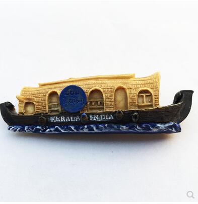 Taj Mahal Hyderabad Gaya India Fridge Magnets Tourist Souvenir Decorative Refrigerator Magnetic Stickers Crafts