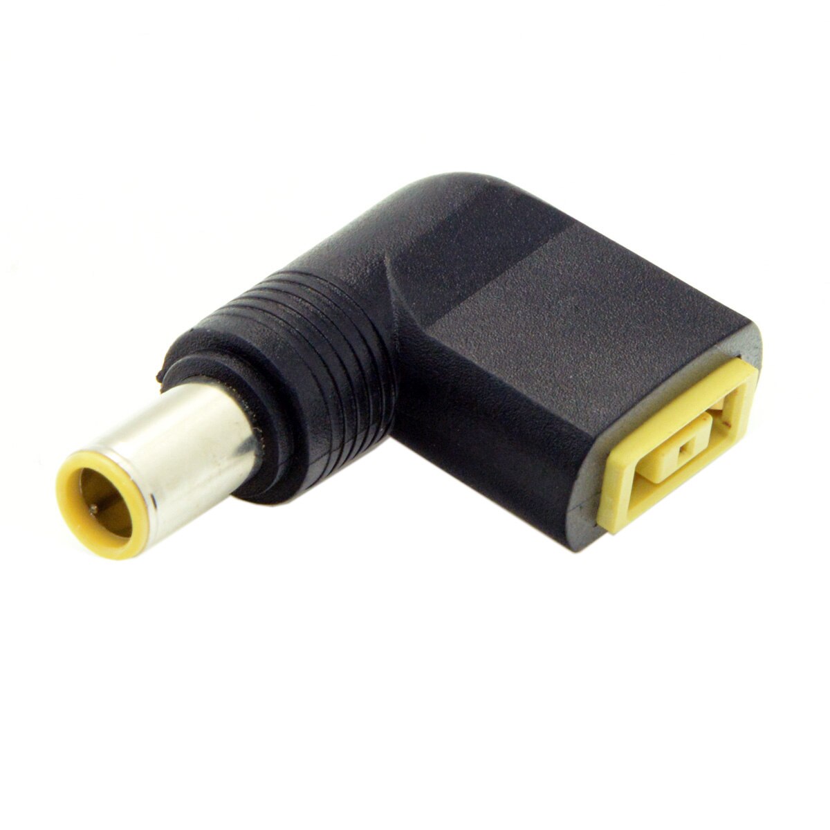 CY DC 7.9*5.4mm DC Plug to Rectangle Female Charger Power Adapter 90 Degree Angled for Lenovo ThinkPad X1 Carbon Laptop