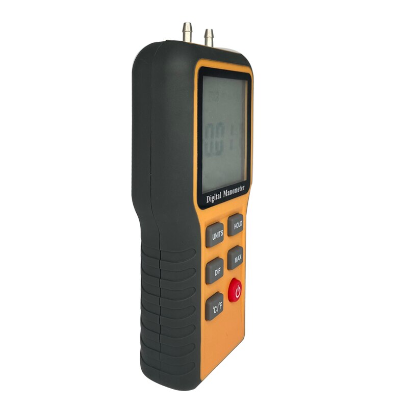 Digital Manometer Air Pressure Meter Differential Pressure Gauge Kit tools Natural Gas Pressure Meter Negative pressure Gauge