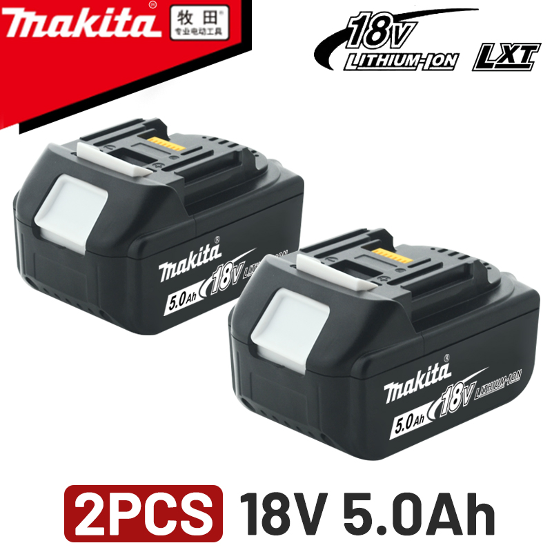 Original 18V Makita Lithium Battery 5AH 6AH 9AH BL1860B BL1850B bl1840 battery 100% BL1860 BL1815 18V Makita Charger