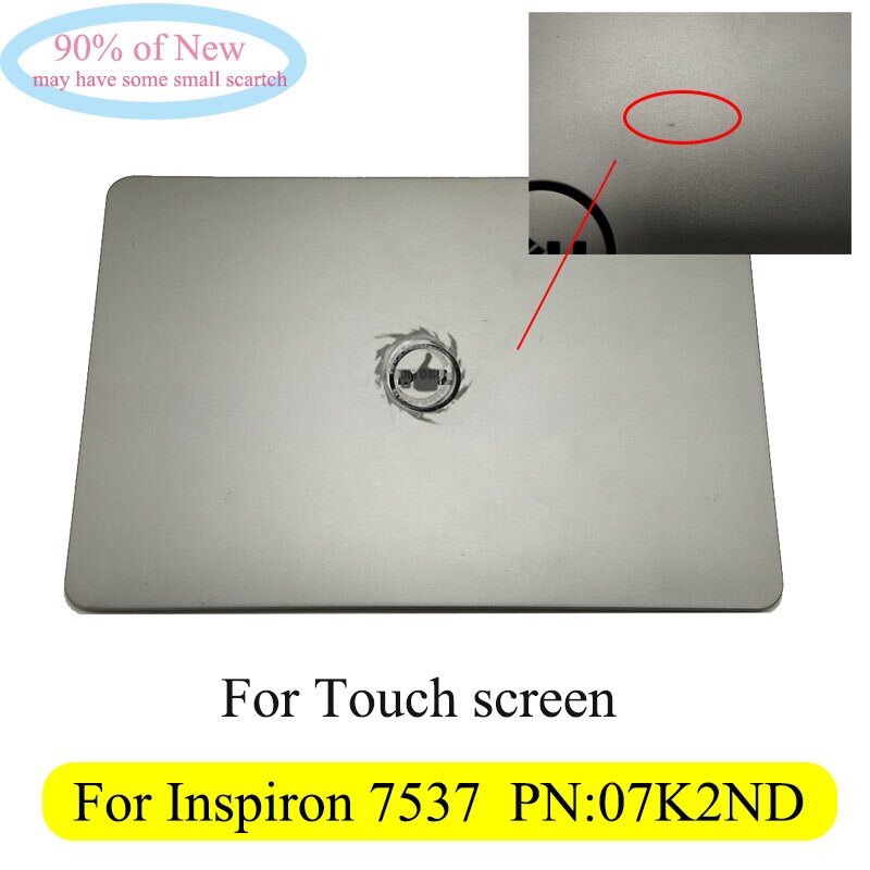 For Dell Inspiron 7537 LCD Back Cover Rear lid & LCD Front Bezel & Palmrest &Bottom case cover: Lcd Back cover4