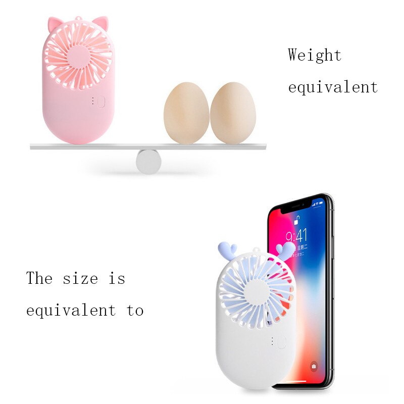 Usb-gränssnitt mini elektrisk bärbar hålla små fläktar originalitet leksaker student utomhus bärbar liten elektrisk elektrisk fläkt