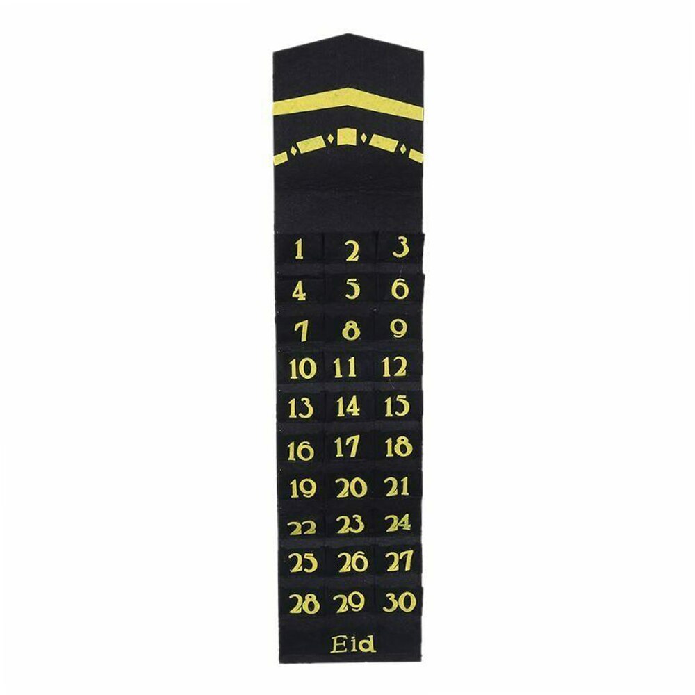 Vilt Unieke Eid Countdown Kalender Creëren Kinderen Ramadan Countdown Kalender Ramadan Ramadan Kalender Home Decor Viering