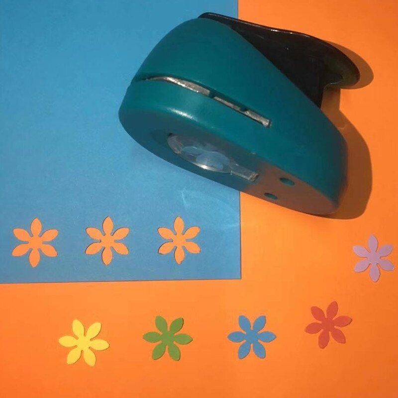 Free ship 5/8 Flower Hole Puncher Scrapbooking Bloom Shape Paper Cutter Scrapbook Embossing Machine Petal Decorative Craft Punch