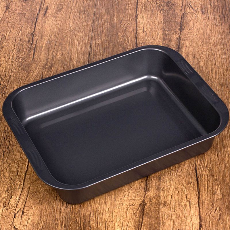 Non Stick Grilled Fish Pan Baking Tray Cake Cheese Cookie Bread Plate with Rack 896A