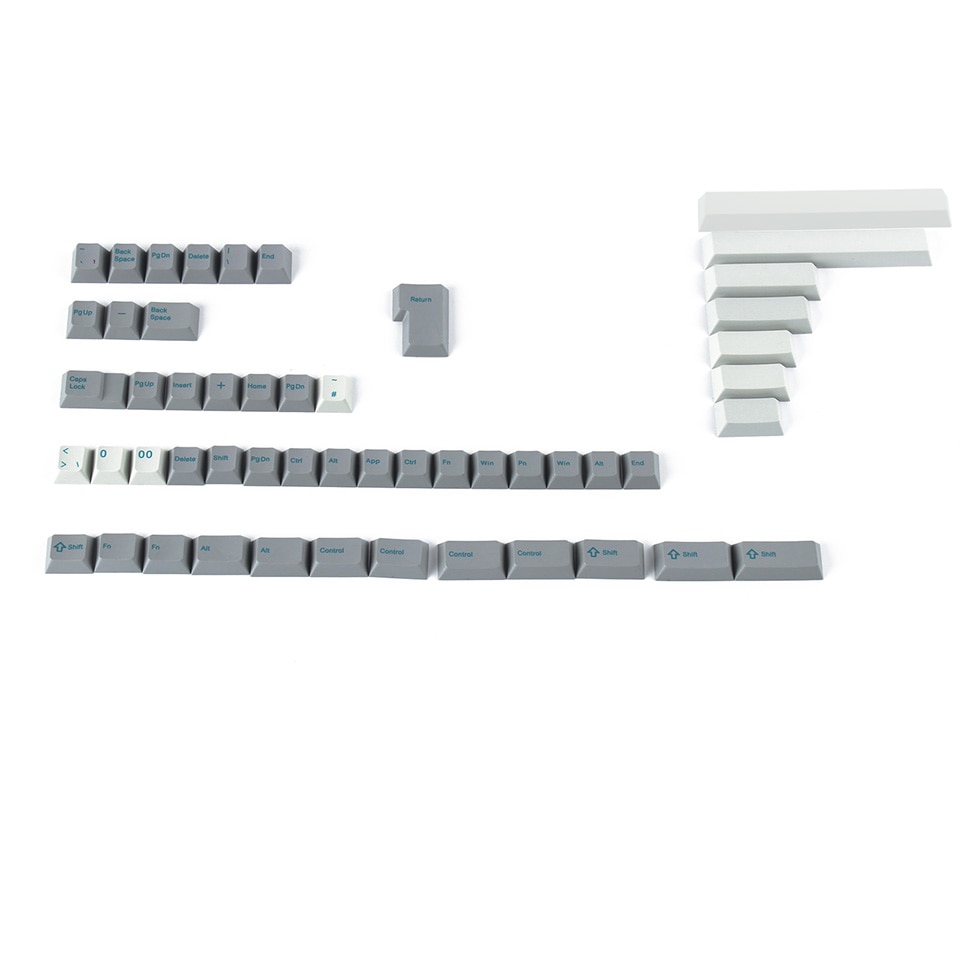 YMDK 108 PBT Dye-sublimation Dye sub GKAK Elves Keyset For Standard ANSI 108 87 61 MX Mechanical Keyboard Clearing Stock