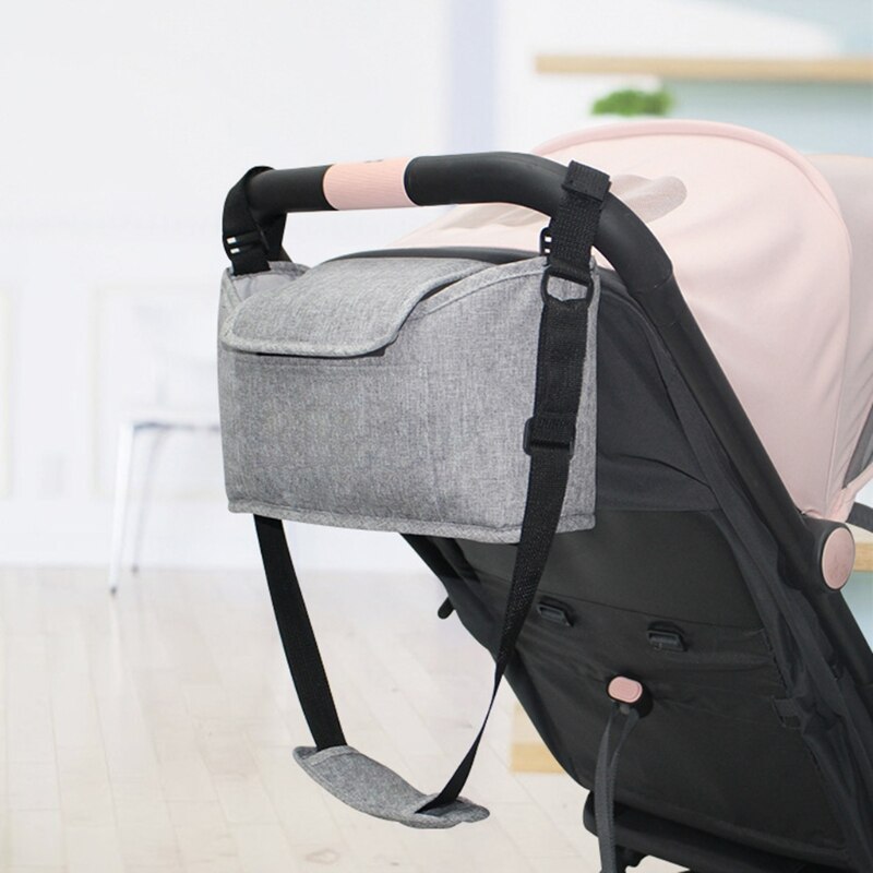 Multi-pocket Baby Stroller Organizer Bag Waterproof Baby Stuff Nappy Cup Holder Carriage Pram Cart Bottle Bag
