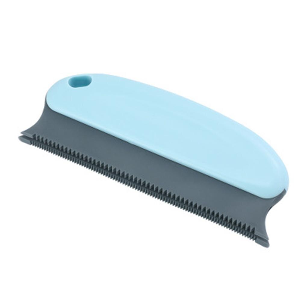 Brosse de nettoyage réutilisable en Silicone pour enlever les poils d'animaux domestiques, accessoire de nettoyage réutilisable, pour éliminer la poussière et la poussière: blue