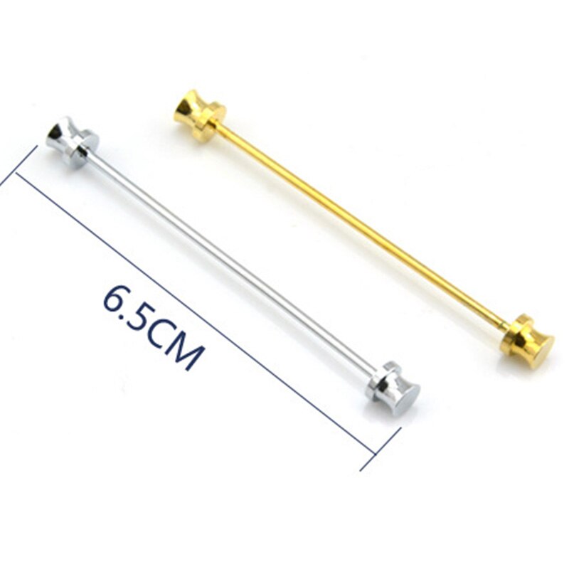 -Geschäft Kragen Stift Für Männer Hemd Kragen Bleibt Hochzeit Silber/Gold Schlank Krawatte Stifte Kragen Krawatte Bar Krawatte zubehör