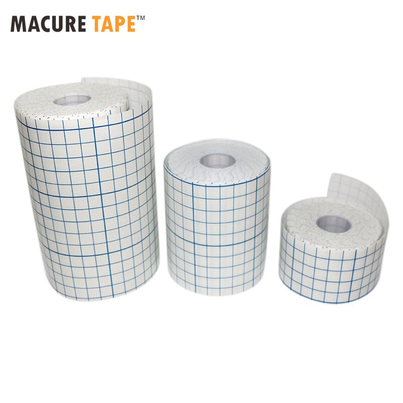 Macure teip dekke-rull tøye ut teip hypoallergen radiotranslucent sår omsorg teip stor rull dressing fixomull teip