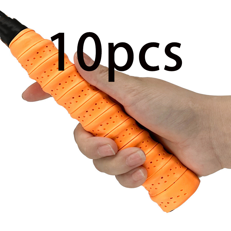 Badminton racket, tennis racket, fishing rod, universal laminated keel hand glue, anti slip racket rubber grip: Orange