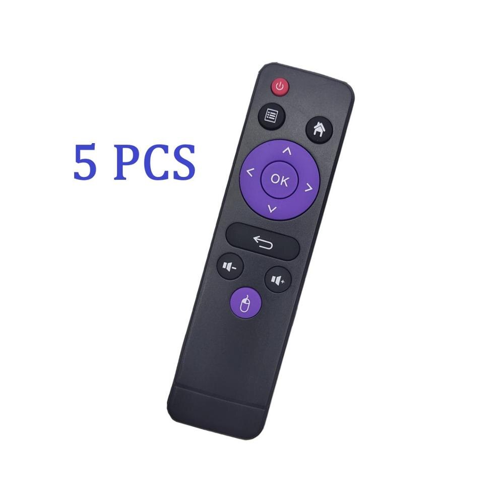 IR H96 MAX Remote Control for H96Max X3 H96 Mini Mx10pro MX1 RK3318 H6 Andorid TV BOX Remote Controller: 5 PCS