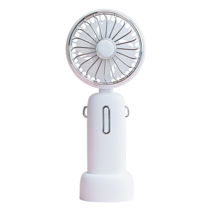 Handheld Fan - 4800mAh Rechargeable Battery - Quiet Operation - Portable USB Mini Fan: White
