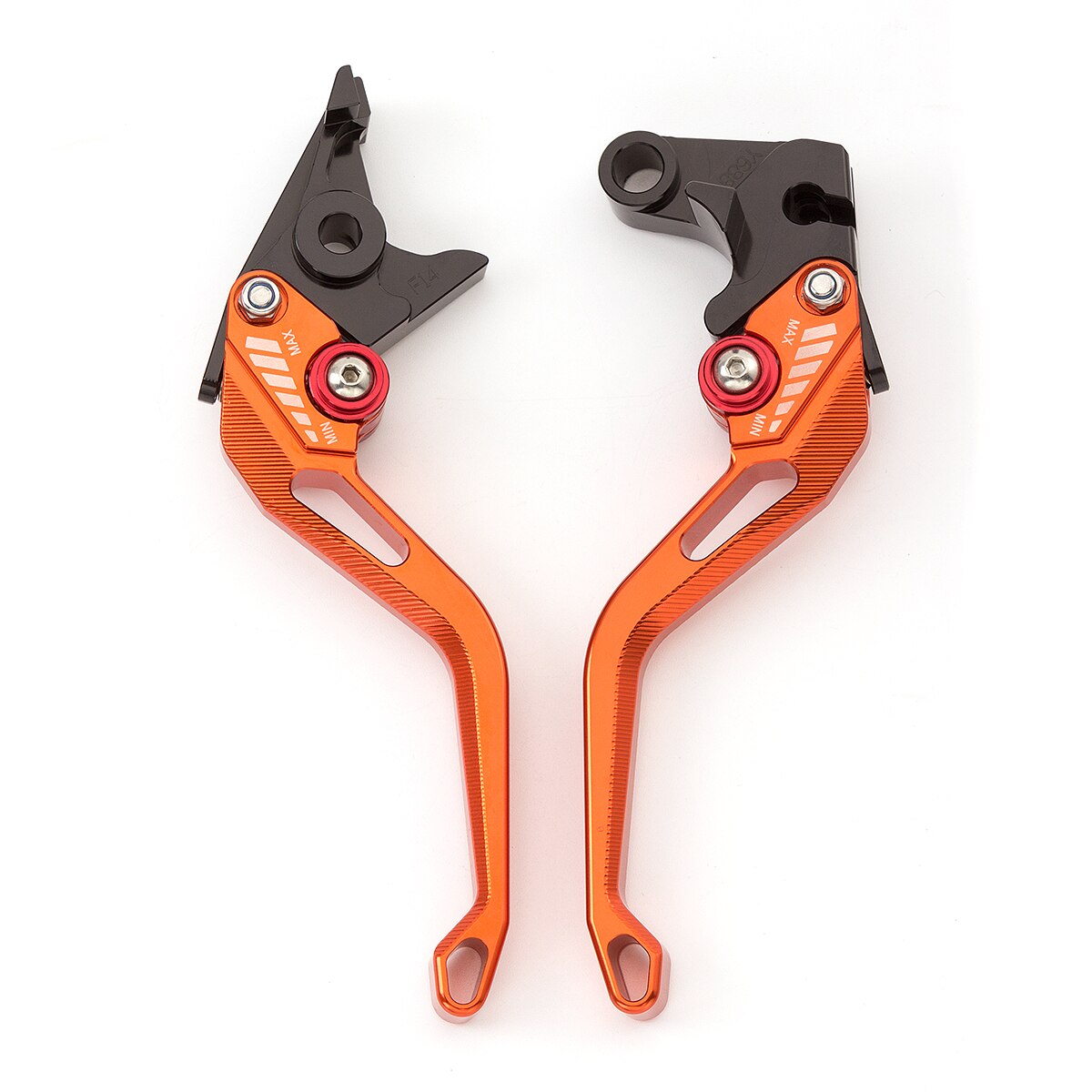Adjustable Levers Motorbike Brake Lever Clutch Handle For Husqvarna SMR 450 2006: 148mm 3D Orange