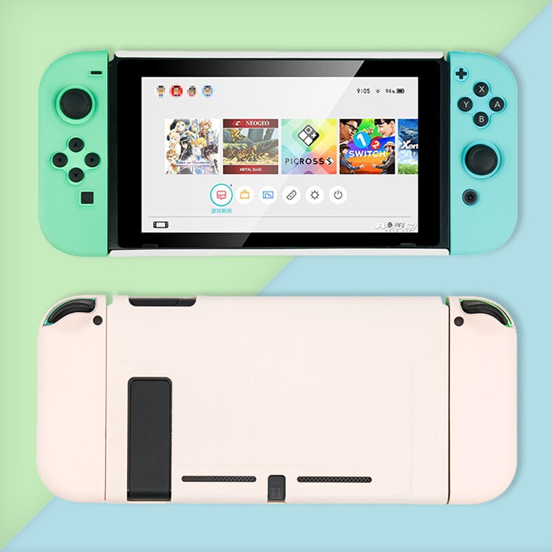 Per Nintendo Caso Interruttore Pastello Joy-con Custodia di Protezione Borsette Copertura Nintendoswitch Console NS Accessori Rosa Viola