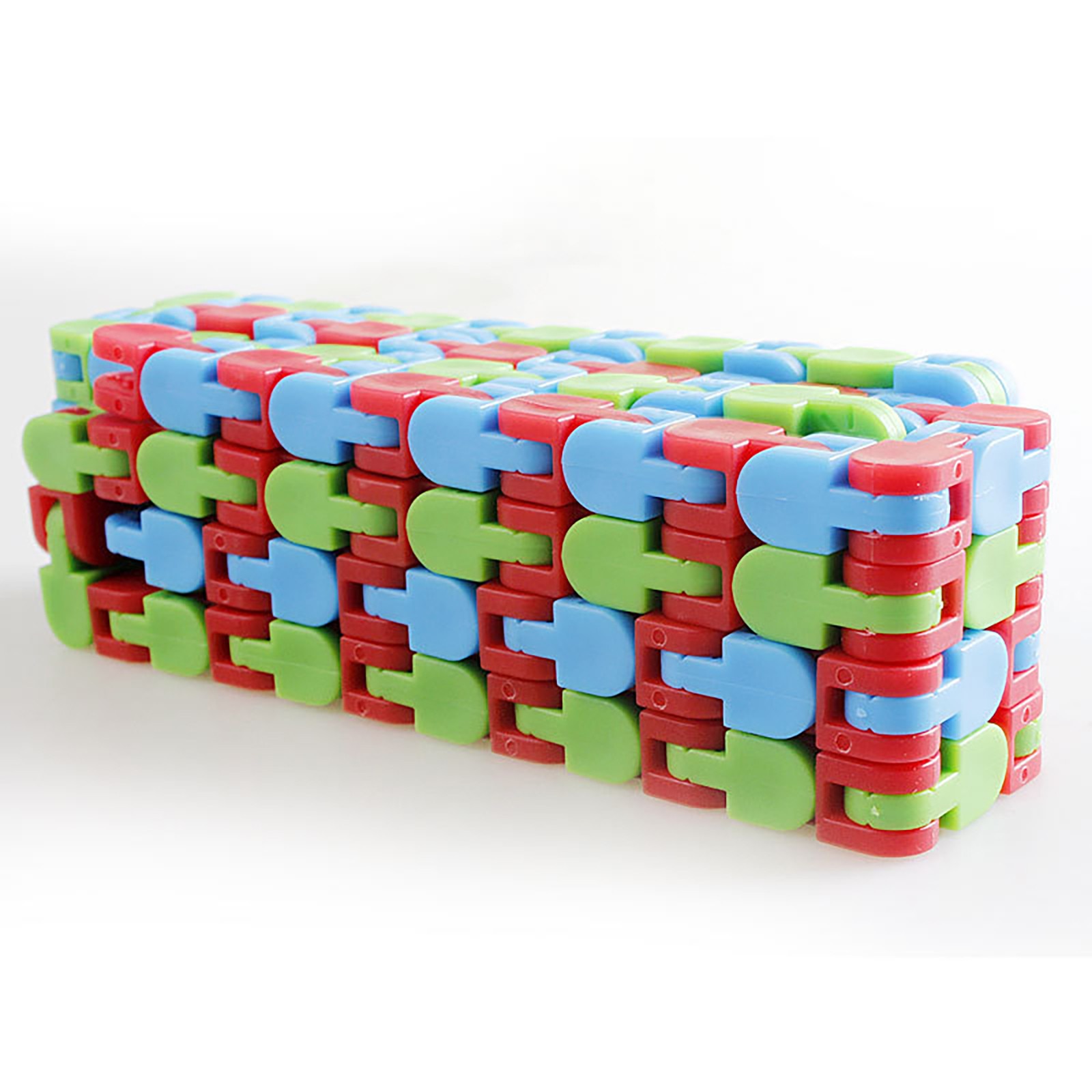 Puzzle coloré pour enfants, jouets Anti-Stress sensoriel, serpent autisme, jeu classique