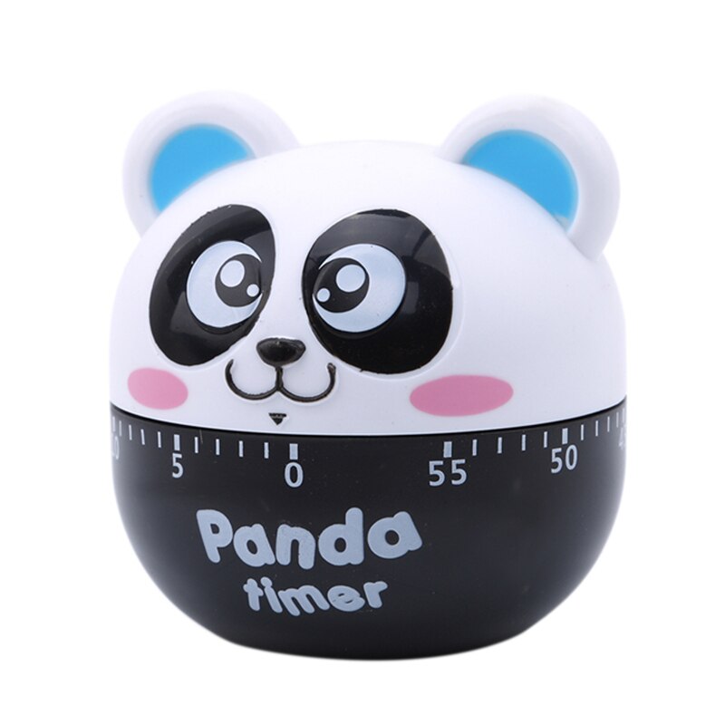Panda Shape Timer Pink Timer Yummy Soft Hard Boiled Eggs Cooking Kitchen Eco-Friendly Resin Panda Perfect Color Changing Timer