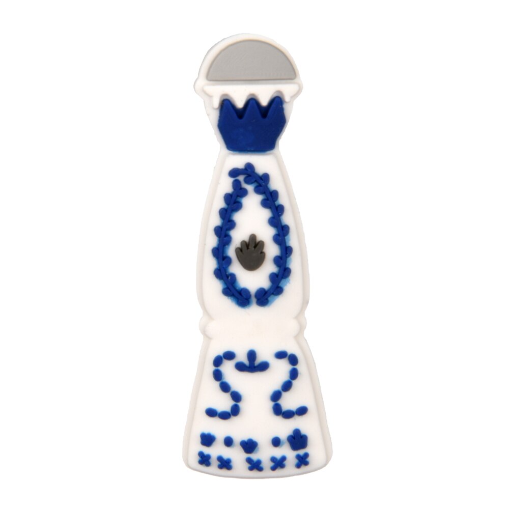 Breloques croco en forme de bouteille de bière et de vin rouge, accessoires de décoration pour chaussures, Bracelets pour enfants, 1 pièce: p4372