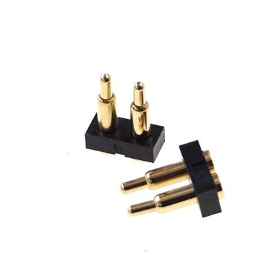 2.54mm Pitch Patch Spring Thimble Pogo Pin 2 3 4 5 6 7 Pin Height 7.0mm: 2 Pin