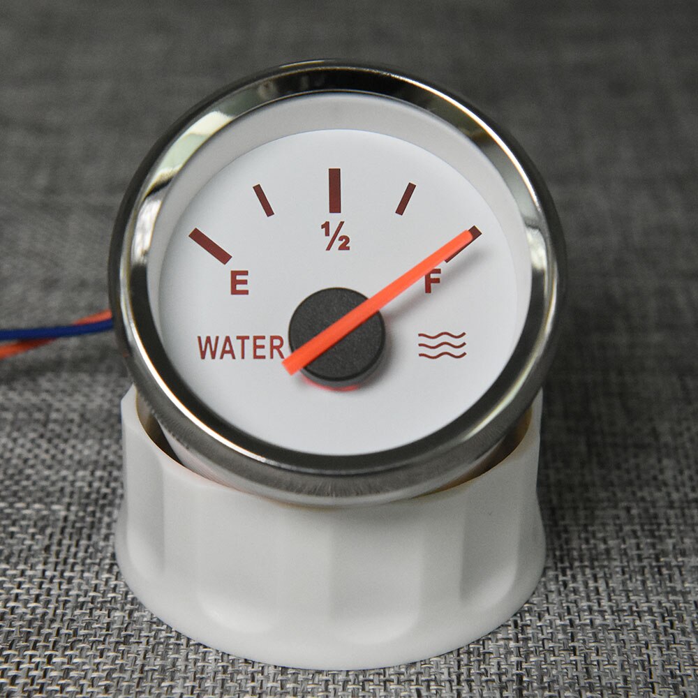 Sensore di livello dell'acqua per barche da 52mm per indicatore di livello dell'acqua da 0 ~ 190 ohm 240-33ohm con unità di invio carburante 150 200 250 300 350 mm