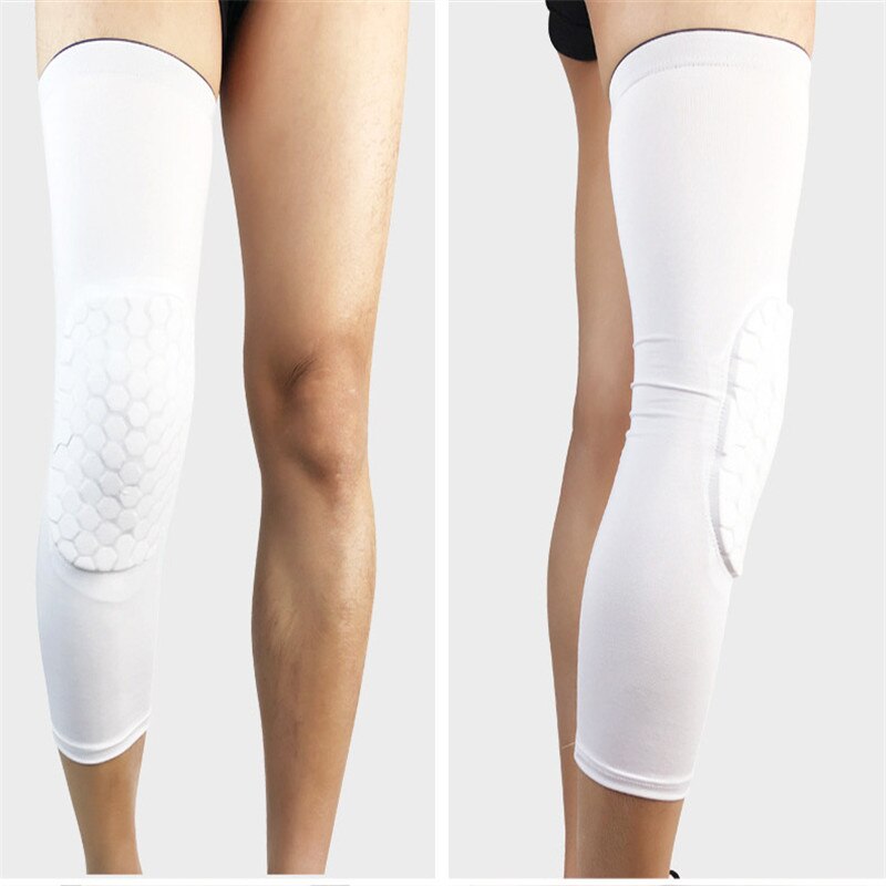 1PC moto voor fiets Kneepad Langer Ademend Knie Guard Honingraat Bumper Sport Beschermende Knie Pads Fietsen Kniebrace Ondersteuning