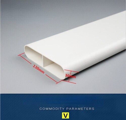 Rectangular Pvc Ducting for Buried Total Heat Exchanger Rectangular PVC Duct Ventilation Pipe